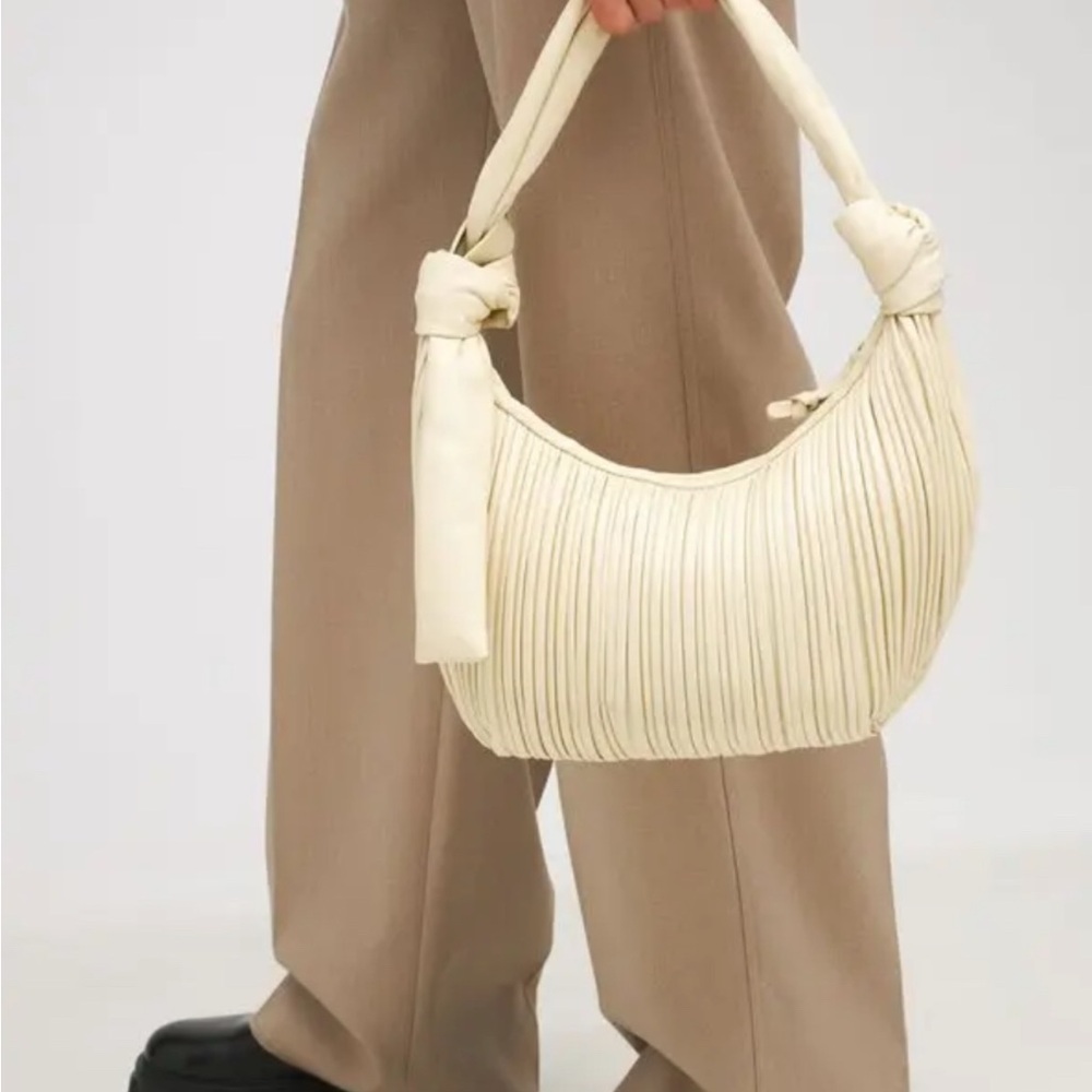Neous Neptune Pleated Shoulder Bag
